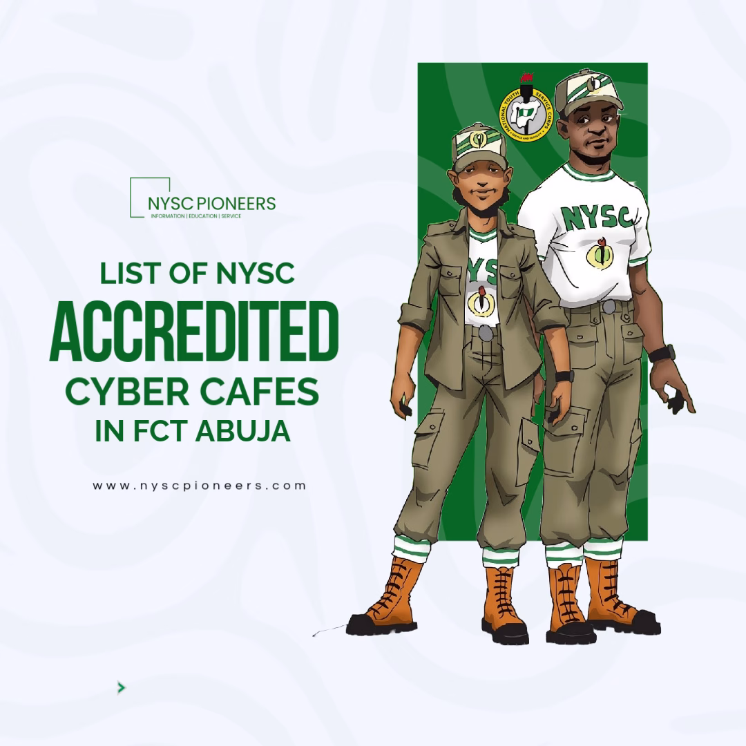 NYSC Accredited Cyber Cafes In FCT Abuja