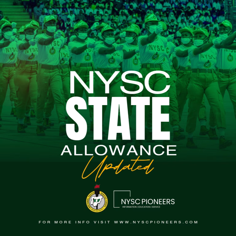 NYSC State allowance