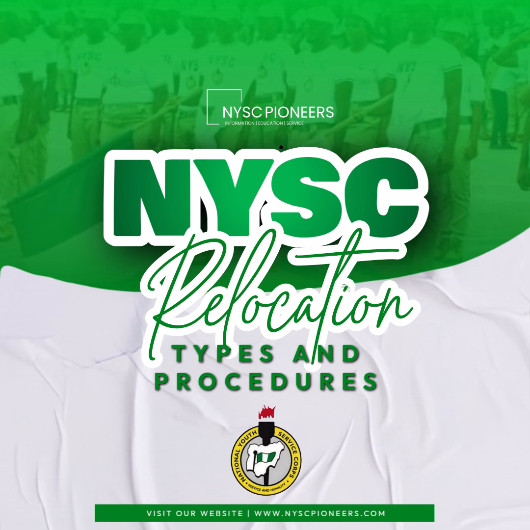How to apply for NYSC Relocation and the requirements